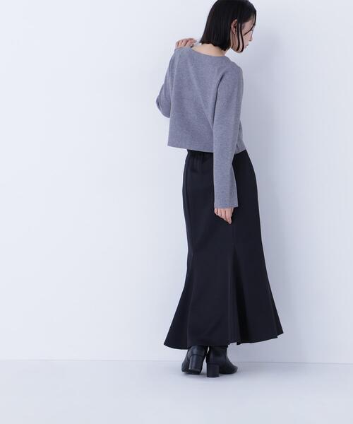 NATURAL BEAUTY BASIC(ナチュラルビューティーベーシック)の「◇ヘム切替マーメイドスカート(スカート・レディース・オフホワイト/ブラック/ネイビー・P/S/MEDIUM/SMALL)」の20枚目の写真
