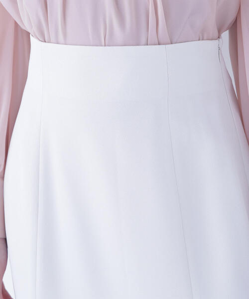 NATURAL BEAUTY BASIC（ナチュラルビューティーベーシック）の「◇ヘム切替マーメイドスカート（スカート・レディース・オフホワイト/ブラック/ネイビー・P/S/MEDIUM/SMALL）」の17枚目の写真