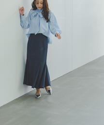 NATURAL BEAUTY BASIC | ◇ヘム切替マーメイドスカート(スカート)