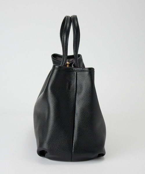 Beau're（ヴュレ）の「BARNYARDSTORM / Beau're(ヴュレ別注) / レザービックトートBAG（トートバッグ・レディース・キャメル/ブラック・FREE）」の4枚目の写真