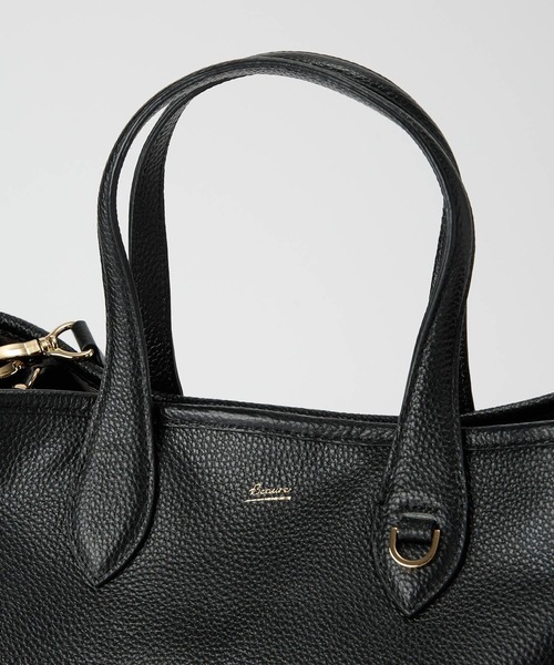 Beau're（ヴュレ）の「BARNYARDSTORM / Beau're(ヴュレ別注) / レザービックトートBAG（トートバッグ・レディース・キャメル/ブラック・FREE）」の8枚目の写真