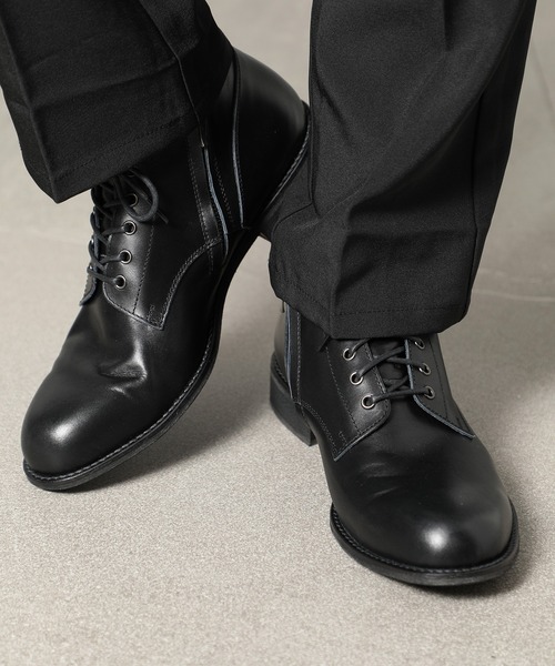 PADRONE(パドローネ)の「【PADRONE】別注 SIDE ZIP BOOTS サイドジップブーツ PK7358-1223-16A(ブーツ・メンズ・ダークブラウン/ブラック・40/42/41/43)」の5枚目の写真