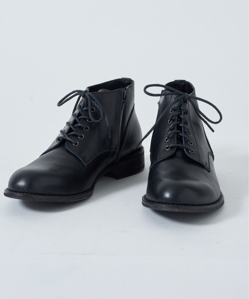 PADRONE(パドローネ)の「【PADRONE】別注 SIDE ZIP BOOTS サイドジップブーツ PK7358-1223-16A(ブーツ・メンズ・ダークブラウン/ブラック・40/42/41/43)」の12枚目の写真