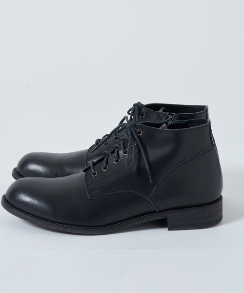 PADRONE(パドローネ)の「【PADRONE】別注 SIDE ZIP BOOTS サイドジップブーツ PK7358-1223-16A(ブーツ・メンズ・ダークブラウン/ブラック・40/42/41/43)」の13枚目の写真