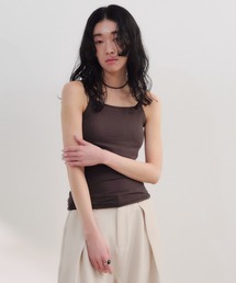 バンブーカップ付きキャミ