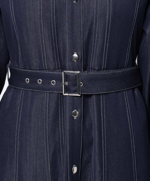 デニムフレアシャツワンピース(HARE)（ワンピース）｜HARE（ハレ）の