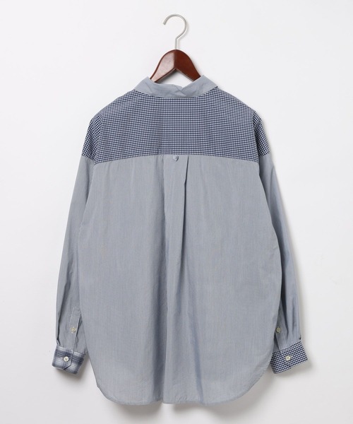 niko and...（ニコアンド）の「[MODE NORM CORE] クレイジーパッチワークシャツ（シャツ/ブラウス・レディース・グレー/ブラック/ネイビー・MEDIUM/LARGE）」の21枚目の写真