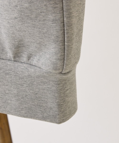 one after another NICE CLAUP（ワンアフターアナザーナイスクラップ）の「【セットで着れる】ビッグシルエットパーカー（パーカー・レディース・ブラック/杢グレー/ライトイエロー・FREE）」の10枚目の写真