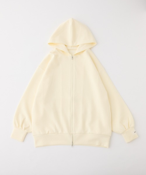one after another NICE CLAUP(ワンアフターアナザーナイスクラップ)の「【セットで着れる】ビッグシルエットパーカー(パーカー・レディース・ブラック/杢グレー/ライトイエロー・FREE)」の15枚目の写真