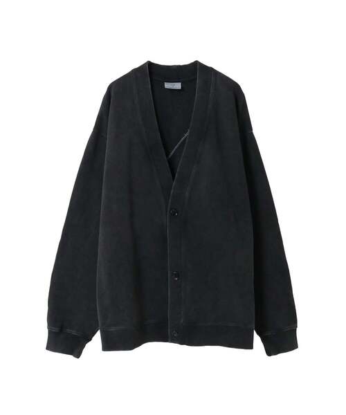 CONVERSE TOKYO(コンバーストウキョウ)の「BACK STAR★ PATCH SWEAT CARDIGAN(スウェット・レディース・スミクロ/ネイビー/イエロー・SMALL/MEDIUM)」の7枚目の写真