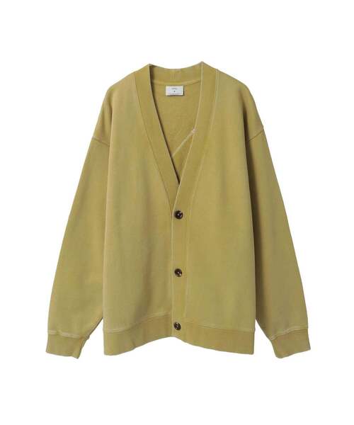 CONVERSE TOKYO(コンバーストウキョウ)の「BACK STAR★ PATCH SWEAT CARDIGAN(スウェット・レディース・スミクロ/ネイビー/イエロー・SMALL/MEDIUM)」の9枚目の写真