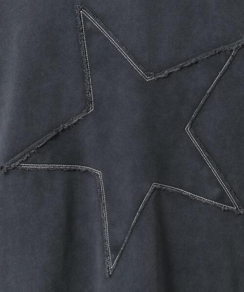 CONVERSE TOKYO(コンバーストウキョウ)の「BACK STAR★ PATCH SWEAT CARDIGAN(スウェット・レディース・スミクロ/ネイビー/イエロー・SMALL/MEDIUM)」の17枚目の写真