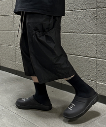 CLACO（クラコ）の「ナイロンポケットバミューダパンツ（ブラック）（その他パンツ）」