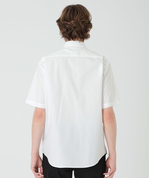 BLACK LABEL CRESTBRIDGE(ブラックレーベル・クレストブリッジ)の「【一部店舗限定】クレストブリッジチェックパッチワークシャツ(シャツ/ブラウス・メンズ・ネイビー/オフホワイト・M/XL/L)」の8枚目の写真