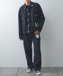 Maison MIHARA YASUHIRO（メゾンミハラヤスヒロ）の「【in・stru(men-tal)】【Maison MIHARAYASUHIRO / メゾンミハラヤスヒロ】ONE WASHED SELVAGE DENIM JACKET（デニムジャケット）」