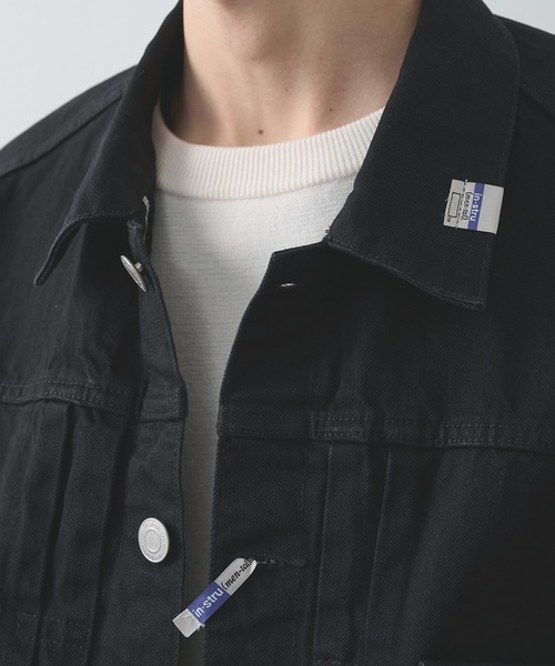 Maison MIHARA YASUHIRO(メゾンミハラヤスヒロ)の「【in・stru(men-tal)】【Maison MIHARAYASUHIRO / メゾンミハラヤスヒロ】ONE WASHED SELVAGE DENIM JACKET(デニムジャケット・メンズ・インディゴブルー/ブラック・48/46/44)」の7枚目の写真