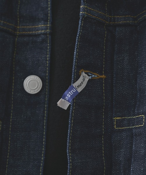 Maison MIHARA YASUHIRO(メゾンミハラヤスヒロ)の「【in・stru(men-tal)】【Maison MIHARAYASUHIRO / メゾンミハラヤスヒロ】ONE WASHED SELVAGE DENIM JACKET(デニムジャケット・メンズ・インディゴブルー/ブラック・48/46/44)」の13枚目の写真