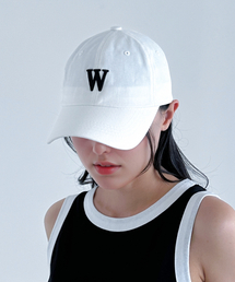 WYSE（ワイズ）の「ダブルユー ベーシック ボールキャップ (ホワイト)（キャップ）」