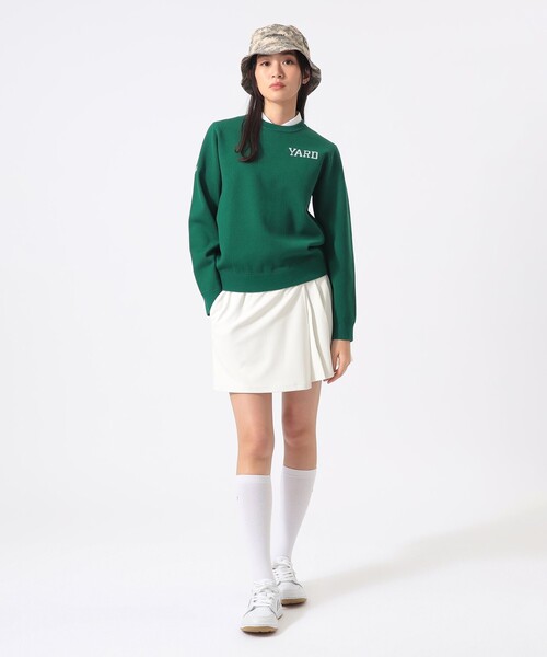 セール】ORANGE LABEL / ストレッチ プリーツ ラップキュロット（UV