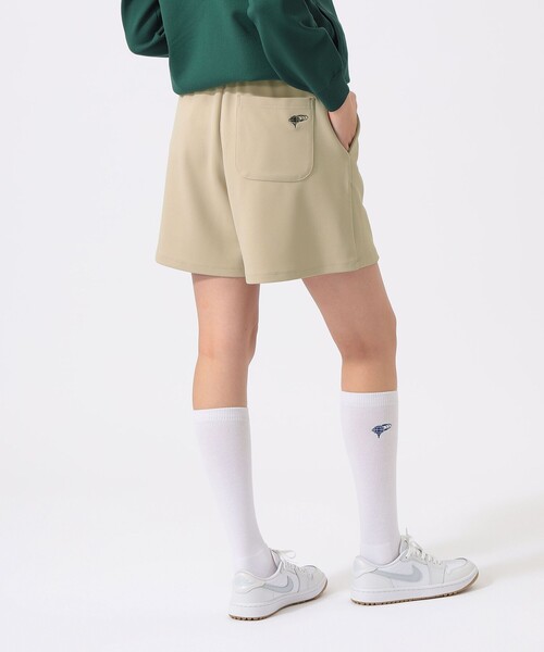 BEAMS GOLF（ビームスゴルフ）の「ORANGE LABEL / ストレッチ プリーツ ラップキュロット（UVカット）（スカート・レディース・ベージュ/ホワイト/ブラック・MEDIUM/LARGE/SMALL）」の7枚目の写真