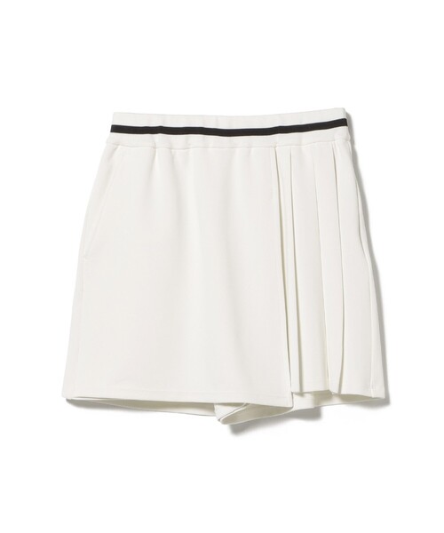 BEAMS GOLF（ビームスゴルフ）の「ORANGE LABEL / ストレッチ プリーツ ラップキュロット（UVカット）（スカート・レディース・ベージュ/ホワイト/ブラック・MEDIUM/LARGE/SMALL）」の11枚目の写真