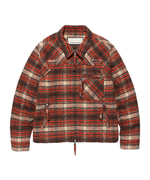 FLANNEL JACKET BROWN