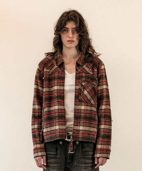 THEVINYLHOUSE(ザバイニルハウス)の「FLANNEL JACKET BROWN(その他アウター・メンズ・その他・M/L/S)」の9枚目の写真
