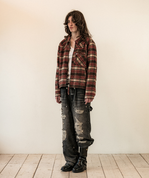 THEVINYLHOUSE(ザバイニルハウス)の「FLANNEL JACKET BROWN(その他アウター・メンズ・その他・M/L/S)」の2枚目の写真