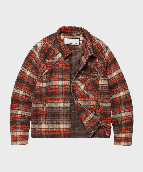 THEVINYLHOUSE(ザバイニルハウス)の「FLANNEL JACKET BROWN(その他アウター・メンズ・その他・M/L/S)」の4枚目の写真