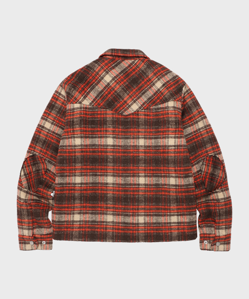 THEVINYLHOUSE(ザバイニルハウス)の「FLANNEL JACKET BROWN(その他アウター・メンズ・その他・M/L/S)」の5枚目の写真