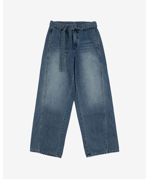INEXCIS(イネクシス)の「ループベルトデニムパンツ (インディゴブルー)(デニムパンツ・メンズ・その他・M/L)」の1枚目の写真