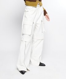 L7 WIDE POCKET PANTS(WHITE)