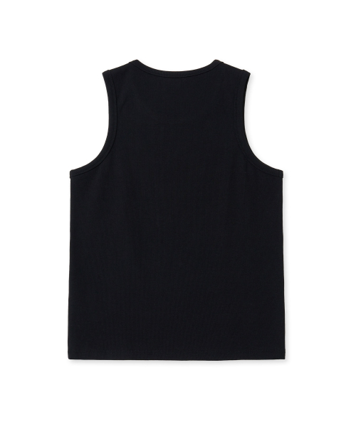 BROWNBREATH（ブラウンブレス）の「TAG SLEEVELESS - BLACK（Tシャツ/カットソー・レディース・その他・S/M/L/XL）」の2枚目の写真