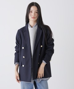 ダブルブレステッド クレスト ブレザー（テーラードジャケット）｜POLO