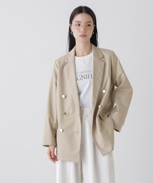 NANO universe（ナノユニバース）の「ダブルブレストジャケット（テーラードジャケット）」