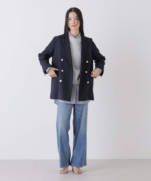ダブルブレストジャケット（テーラードジャケット）｜NANO universe