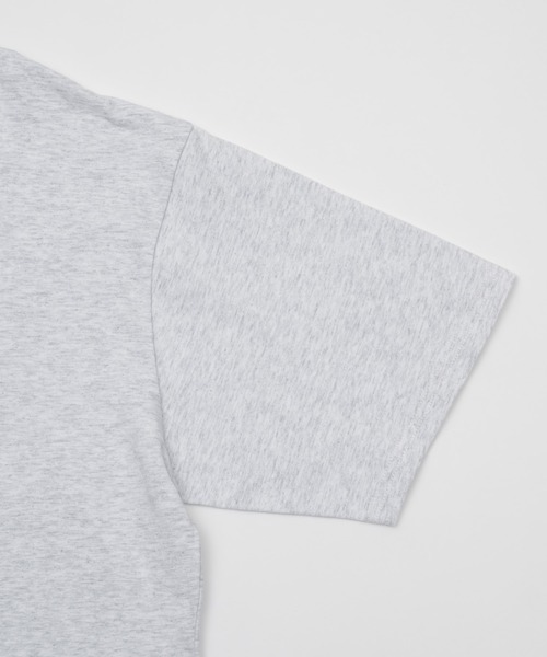 flaner（フラネ）の「Loose ringer tee / ルーズリンガーTシャツ（Tシャツ/カットソー・レディース・ネイビー/アッシュグレー・MEDIUM/LARGE）」の11枚目の写真