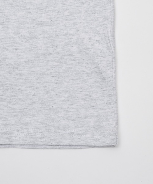 flaner（フラネ）の「Loose ringer tee / ルーズリンガーTシャツ（Tシャツ/カットソー・レディース・ネイビー/アッシュグレー・MEDIUM/LARGE）」の12枚目の写真