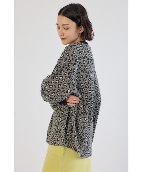 RODEO CROWNS WIDE BOWL(ロデオクラウンズワイドボウル)の「SHARE パターンワッフルトップス(Tシャツ/カットソー・レディース・ベージュ系その他/ブラック系その他/グリーン系その他2・LARGE/MEDIUM)」の10枚目の写真