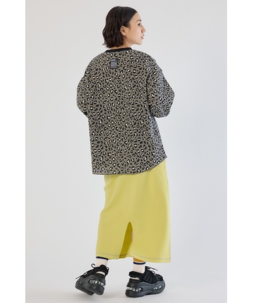 RODEO CROWNS WIDE BOWL(ロデオクラウンズワイドボウル)の「SHARE パターンワッフルトップス(Tシャツ/カットソー・レディース・ベージュ系その他/ブラック系その他/グリーン系その他2・LARGE/MEDIUM)」の14枚目の写真