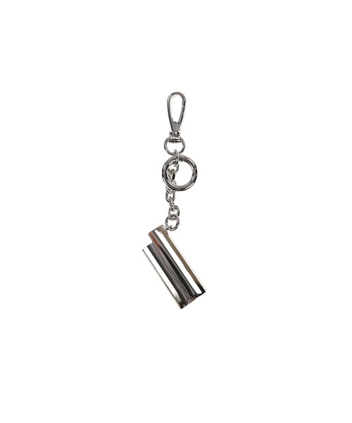 Maison Margiela(メゾンマルジェラ)の「KEYRING LIGHTER CASE SMALL(キーケース/キーアクセサリー・メンズ・シルバー・OS)」の2枚目の写真