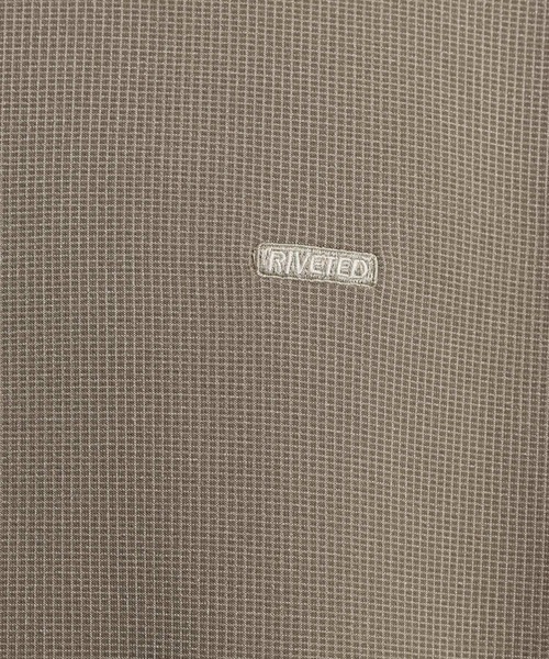 BAYFLOW（ベイフロー）の「【軽量・ストレッチ】フレックスフリースプルオーバー[セットアップ可]（Tシャツ/カットソー・メンズ・ブラック/ベージュ・MEDIUM/LARGE）」の7枚目の写真