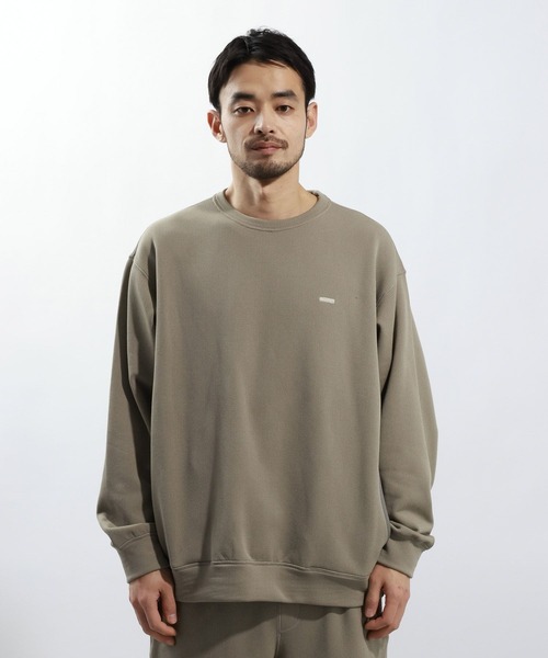 BAYFLOW（ベイフロー）の「【軽量・ストレッチ】フレックスフリースプルオーバー[セットアップ可]（Tシャツ/カットソー・メンズ・ブラック/ベージュ・MEDIUM/LARGE）」の6枚目の写真