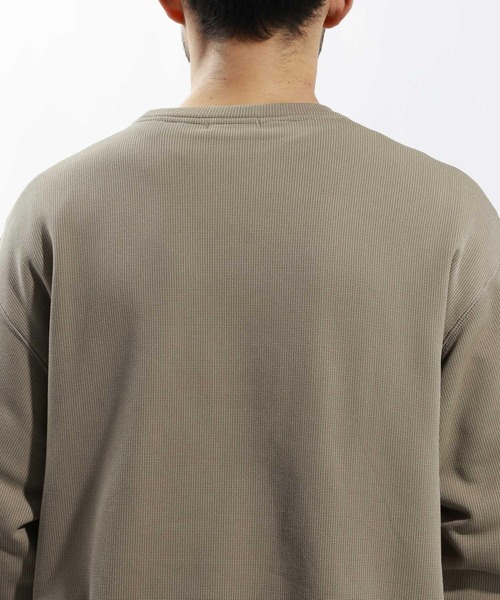 BAYFLOW（ベイフロー）の「【軽量・ストレッチ】フレックスフリースプルオーバー[セットアップ可]（Tシャツ/カットソー・メンズ・ブラック/ベージュ・MEDIUM/LARGE）」の15枚目の写真