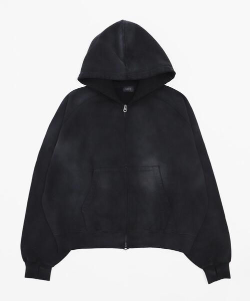 LUCY（ルーシー）の「LUCY/【26年春新作】ショートZIPパーカー（パーカー・メンズ・レッド系その他/ブルー系その他/杢グレー/ブラック系その他・LARGE/MEDIUM）」の5枚目の写真