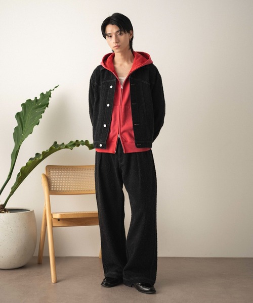 LUCY（ルーシー）の「LUCY/【26年春新作】ショートZIPパーカー（パーカー・メンズ・レッド系その他/ブルー系その他/杢グレー/ブラック系その他・LARGE/MEDIUM）」の18枚目の写真