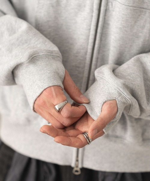 LUCY（ルーシー）の「LUCY/【26年春新作】ショートZIPパーカー（パーカー・メンズ・レッド系その他/ブルー系その他/杢グレー/ブラック系その他・LARGE/MEDIUM）」の20枚目の写真