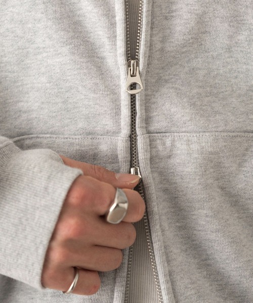 LUCY（ルーシー）の「LUCY/【26年春新作】ショートZIPパーカー（パーカー・メンズ・レッド系その他/ブルー系その他/杢グレー/ブラック系その他・LARGE/MEDIUM）」の21枚目の写真