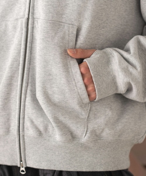 LUCY（ルーシー）の「LUCY/【26年春新作】ショートZIPパーカー（パーカー・メンズ・レッド系その他/ブルー系その他/杢グレー/ブラック系その他・LARGE/MEDIUM）」の22枚目の写真