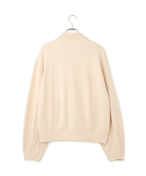 ADAM ET ROPE'（アダムエロペ）の「【WEB限定】ポロ襟フォルムプルオーバー（スウェット・レディース・オフホワイト/ネイビー/ピンク系その他2・FREE）」の18枚目の写真
